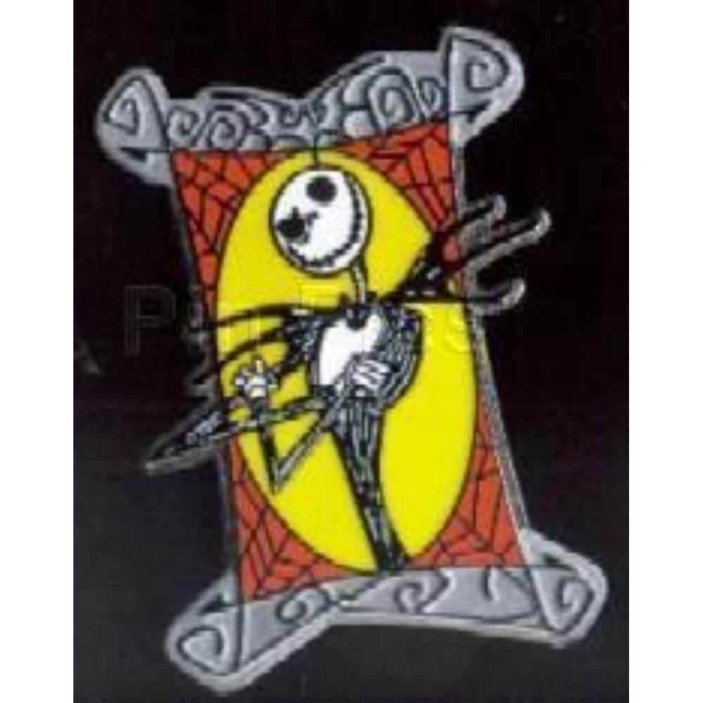Disney Pin 57235 Jack Skellington Nightmare Before Christmas Gothic Frame Enamel